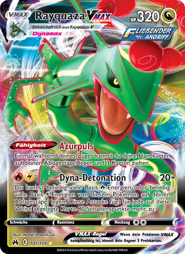 Rayquaza VMAX (CRZ 101)