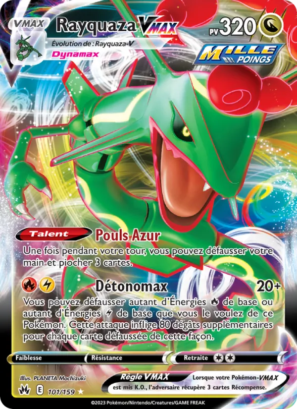 Rayquaza VMAX (CRZ 101)