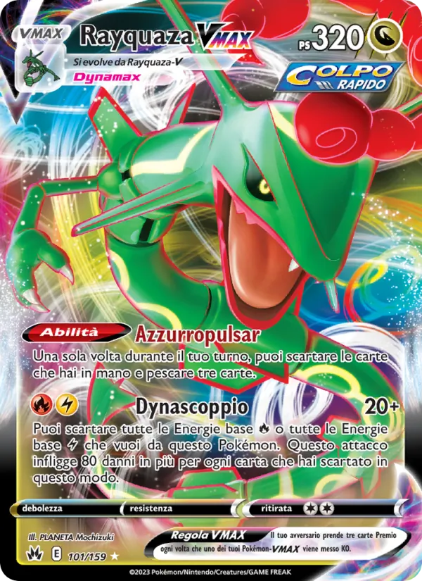Rayquaza VMAX (CRZ 101)