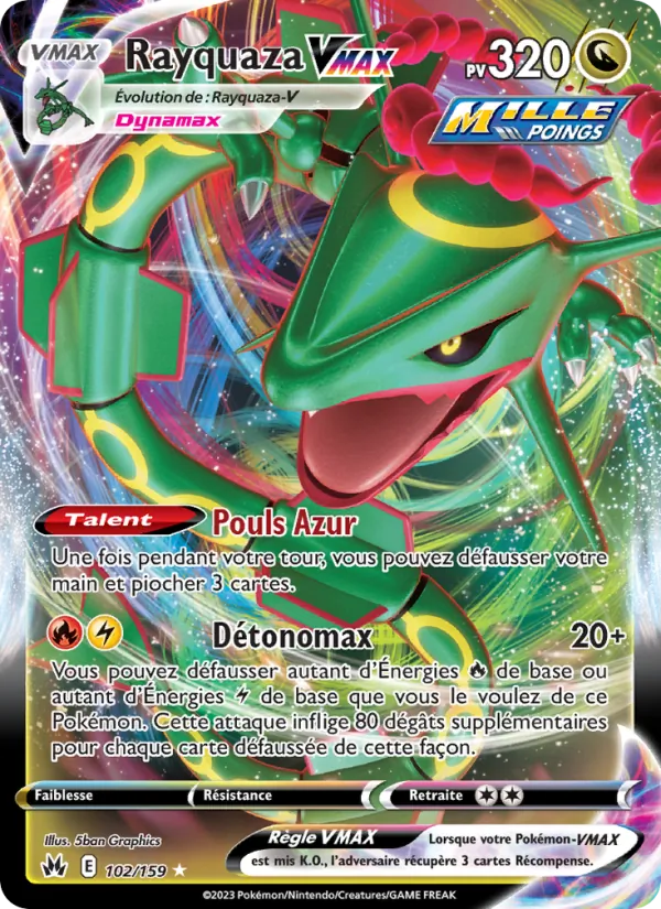 Rayquaza VMAX (CRZ 102)