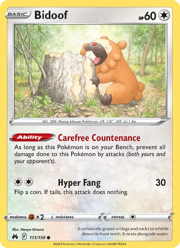 Bidoof (CRZ 111)