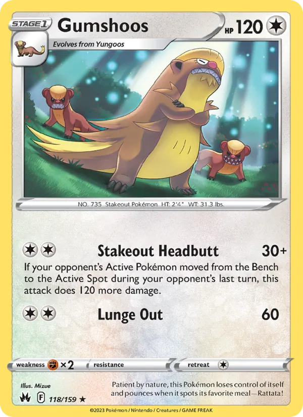 Gumshoos (CRZ 118)