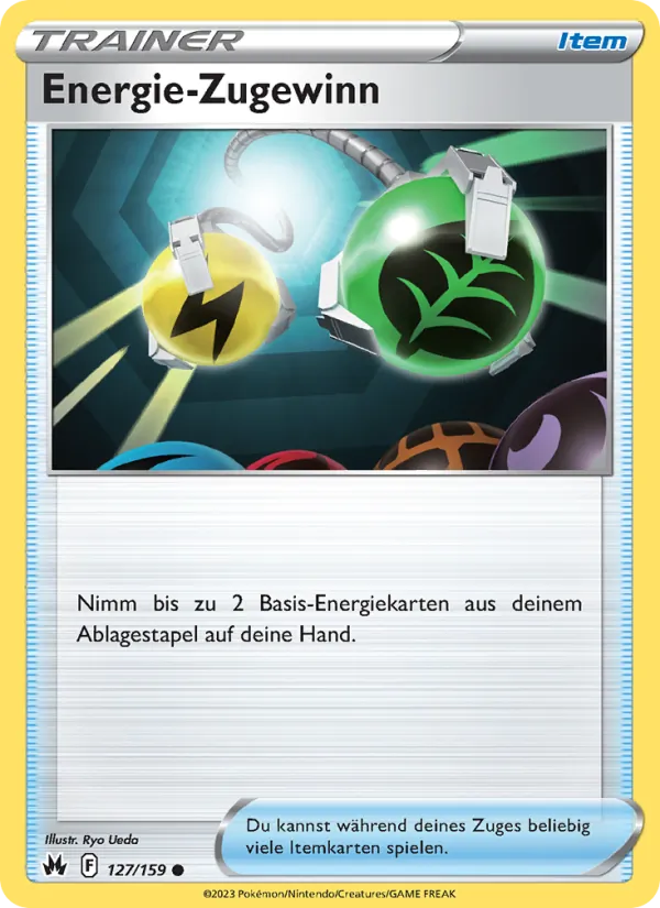 Energie-Zugewinn (CRZ 127)