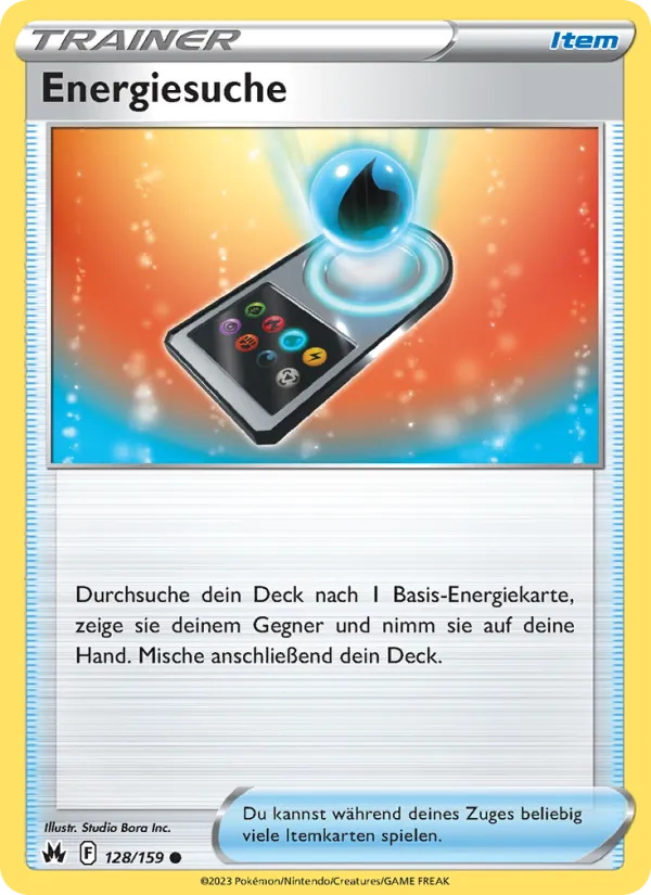 Energiesuche (CRZ 128)