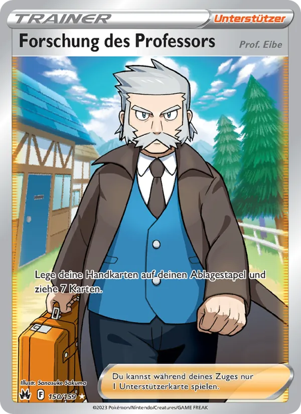 Forschung des Professors - Professor Eibe (CRZ 150)