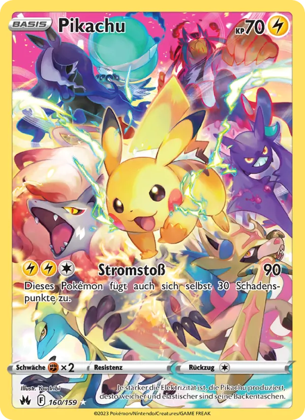 Pikachu (CRZ 160)