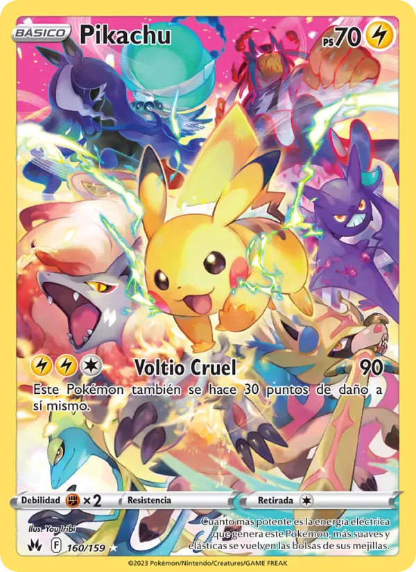 Pikachu (CRZ 160)