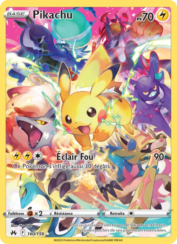 Pikachu (CRZ 160)