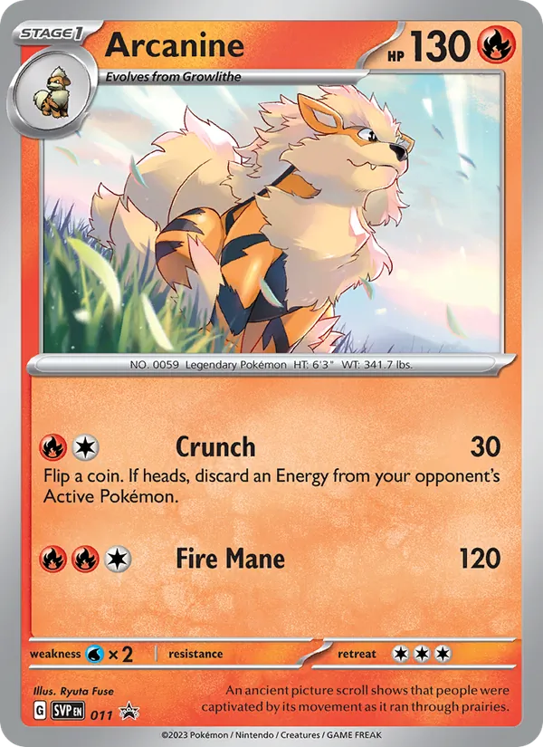 Arcanine (SVP 011)