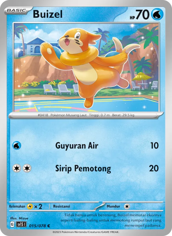 Buizel (sv1S 015)