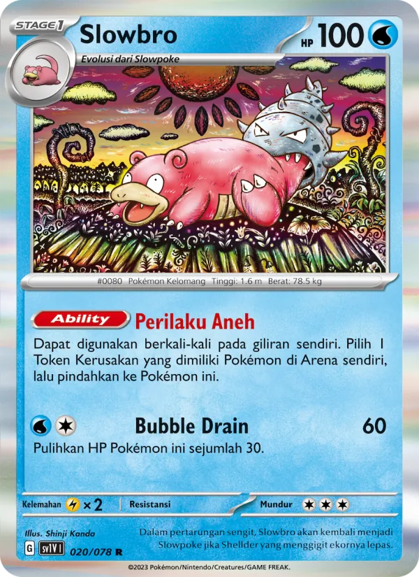 Slowbro (sv1V 020)
