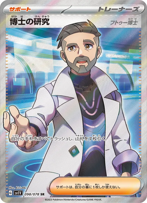 Professor's Research - Professor Turo (sv1V 098)
