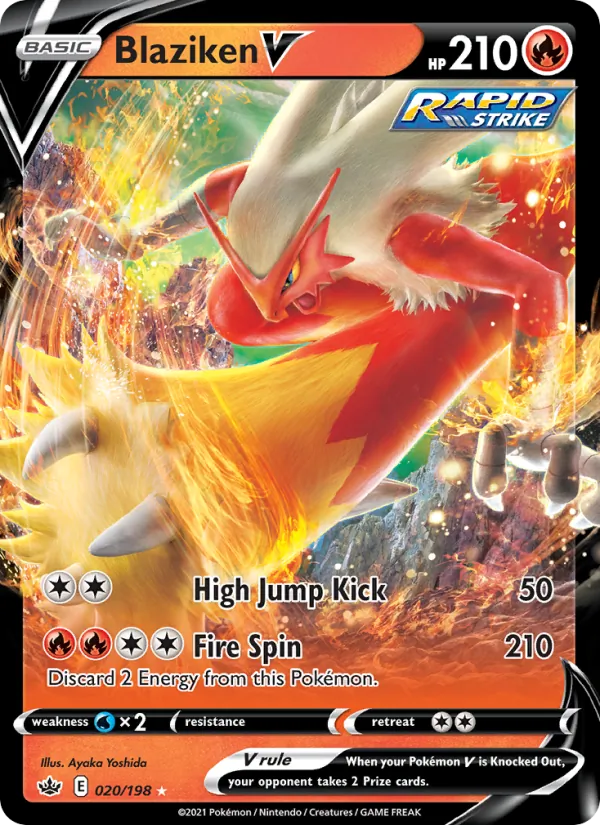 Blaziken V (PPS1 CRE 020)
