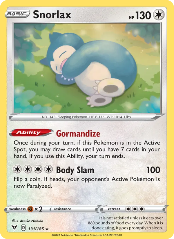 Snorlax (PPS1 VIV 131)