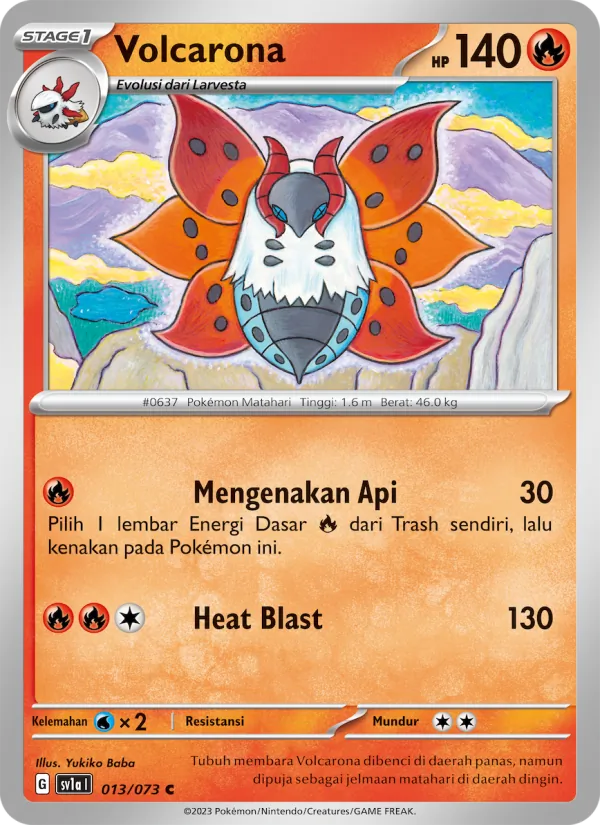 Volcarona (sv1a 013)