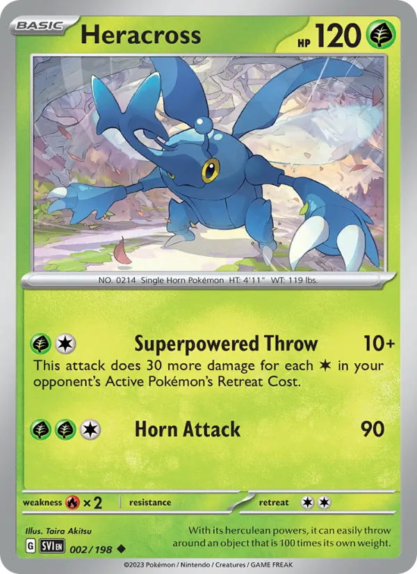 Heracross (SVI 002)