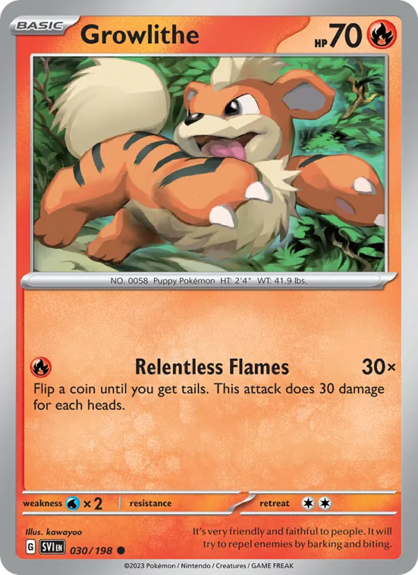 Growlithe (SVI 030)