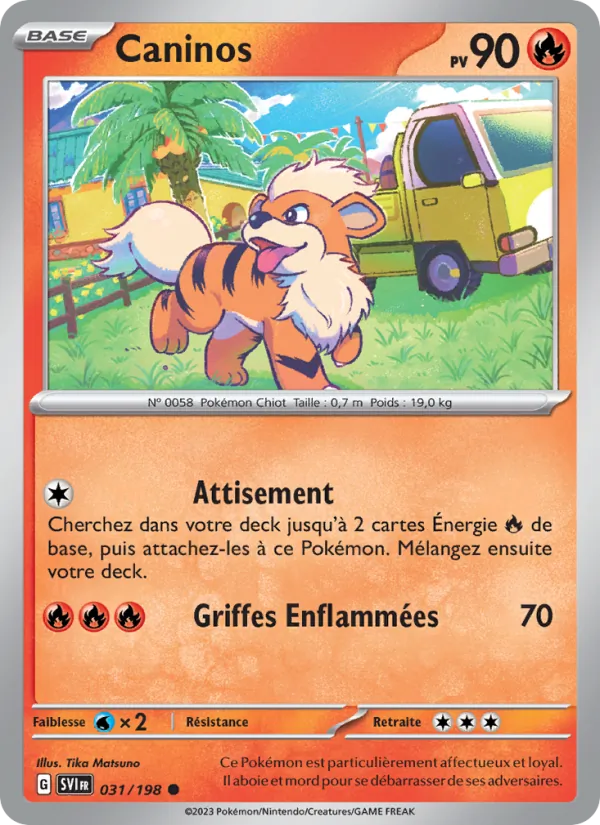 Growlithe (SVI 031)