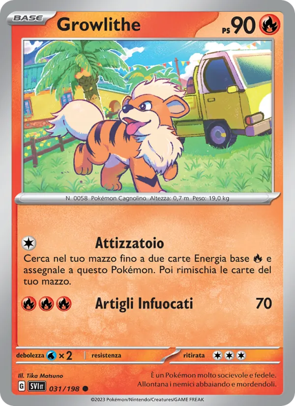 Growlithe (SVI 031)