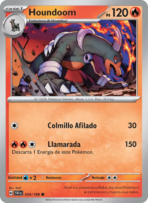 Houndoom (SVI 034)