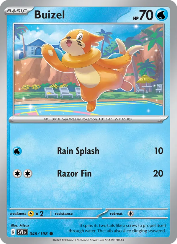 Buizel (SVI 046)