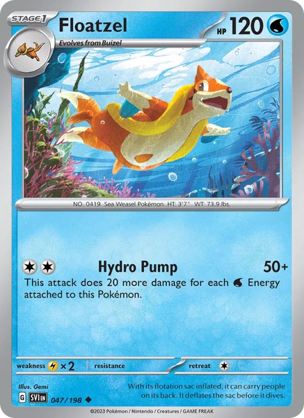 Floatzel (SVI 047)