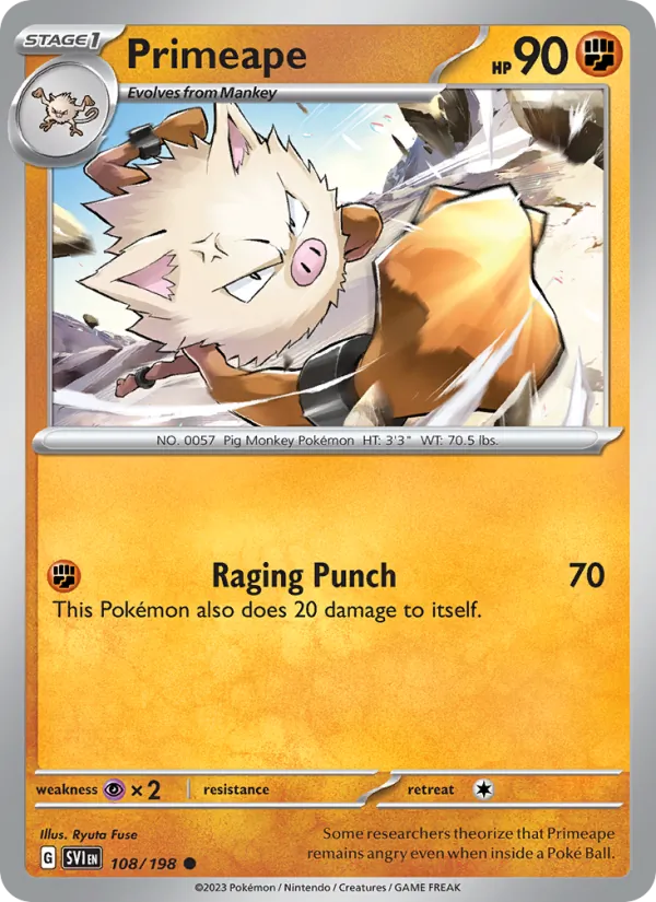 Primeape (SVI 108)