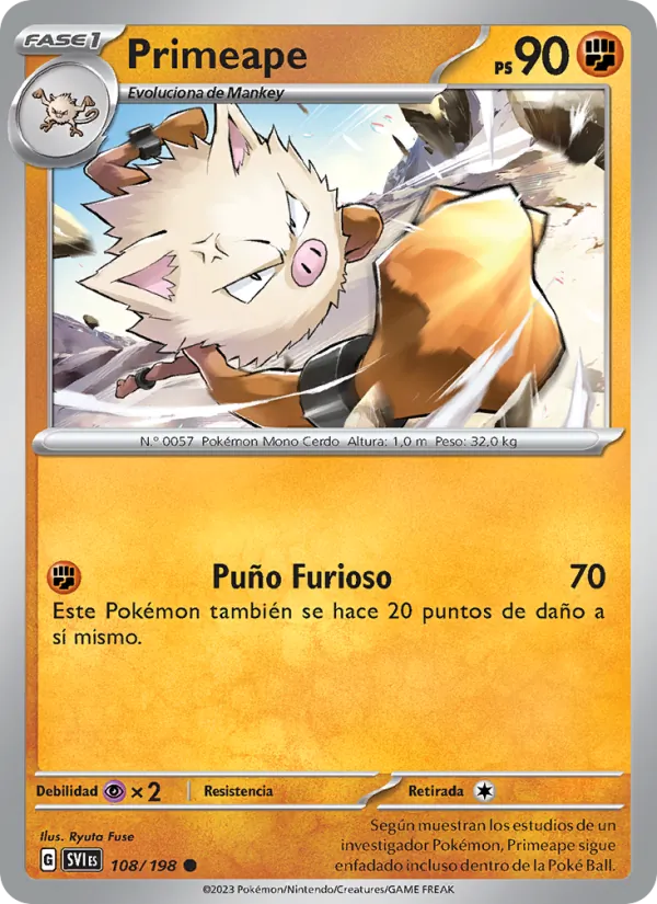 Primeape (SVI 108)