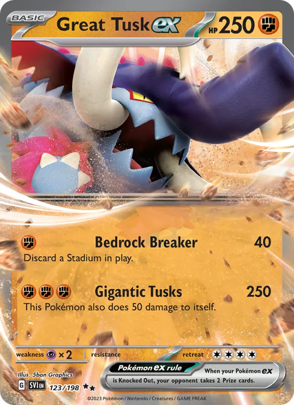 Great Tusk ex (SVI 123)