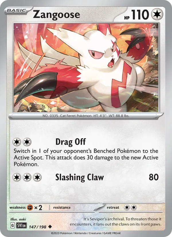 Zangoose (SVI 147)