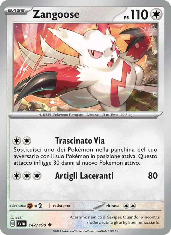 Zangoose (SVI 147)