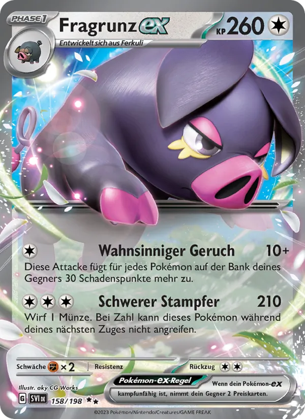 Fragrunz ex (SVI 158)