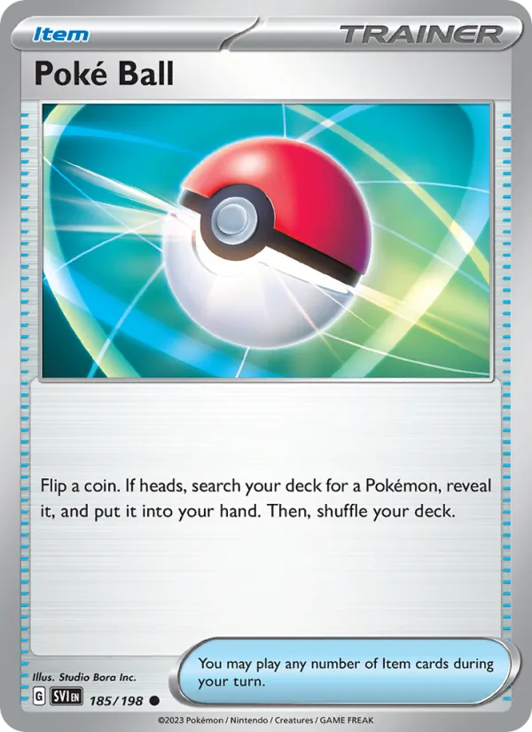 Poké Ball (SVI 185)