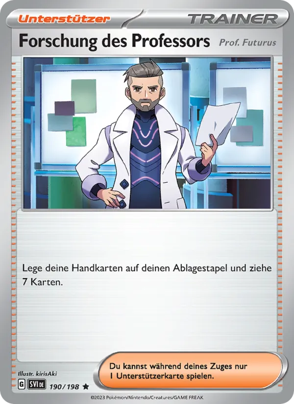 Forschung des Professors - Professor Futurus (SVI 190)