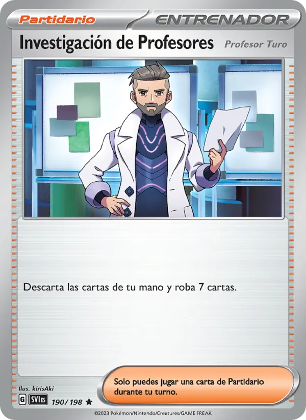 Professor's Research - Professor Turo (SVI 190)