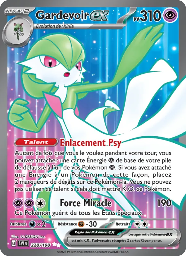 Gardevoir ex (SVI 228)
