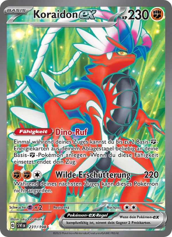 Koraidon ex (SVI 231)