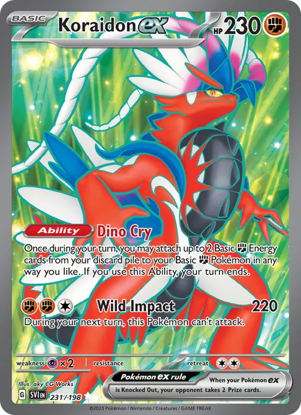 Koraidon ex (SVI 231)