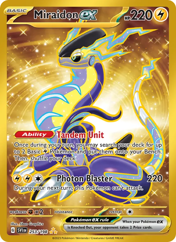 Miraidon ex (SVI 253)