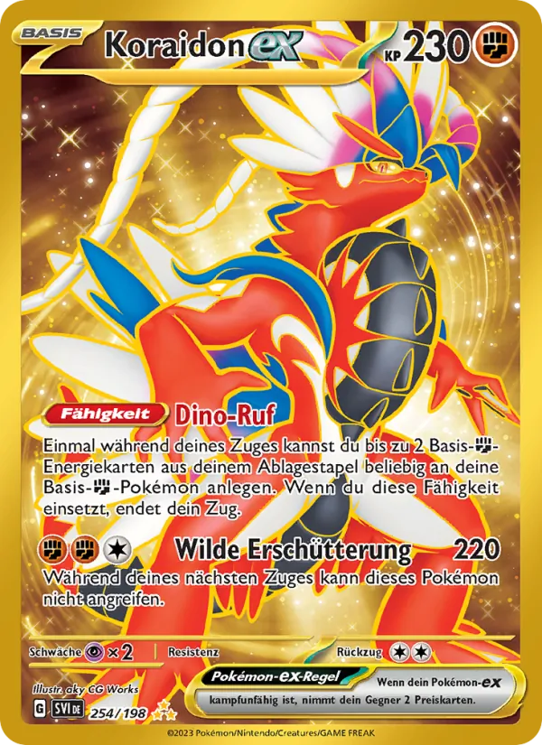 Koraidon ex (SVI 254)