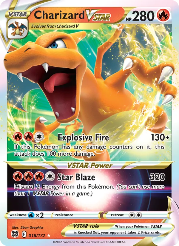 Charizard VSTAR (PPS2 BRS 018)