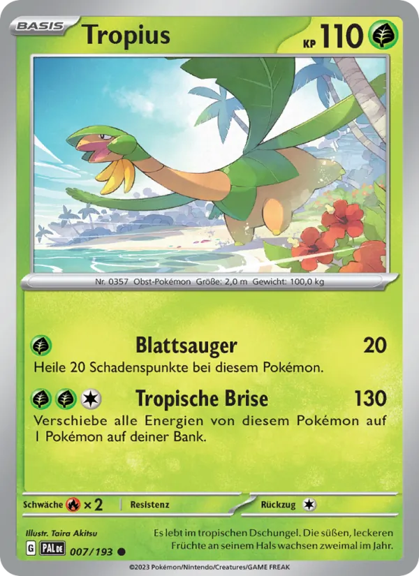 Tropius (PAL 007)