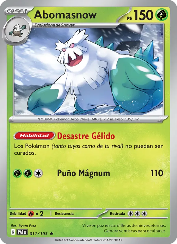 Abomasnow (PAL 011)
