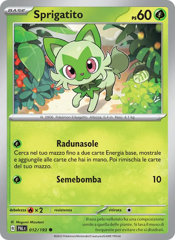 Sprigatito (PAL 012)