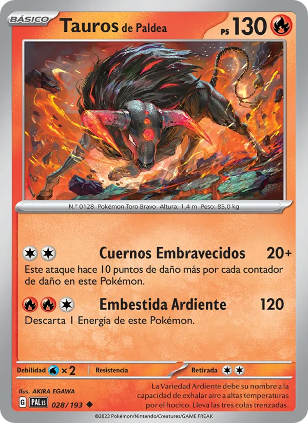 Paldean Tauros (PAL 028)