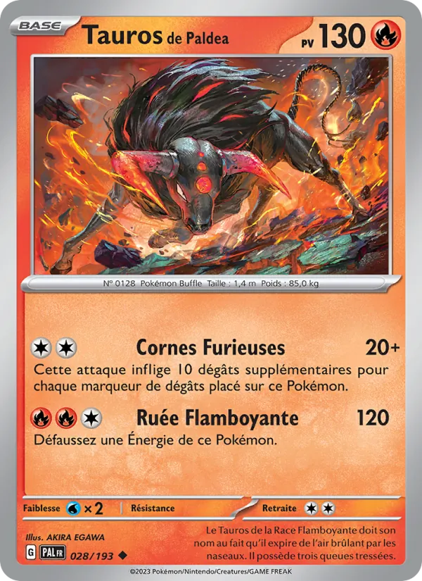 Paldean Tauros (PAL 028)