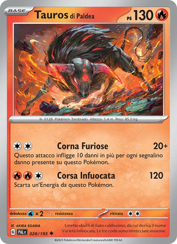 Paldean Tauros (PAL 028)