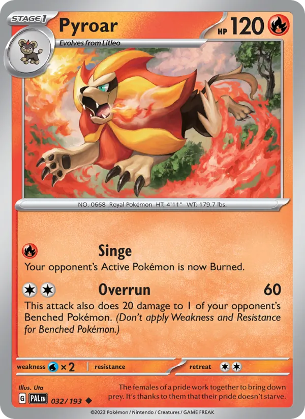 Pyroar (PAL 032)