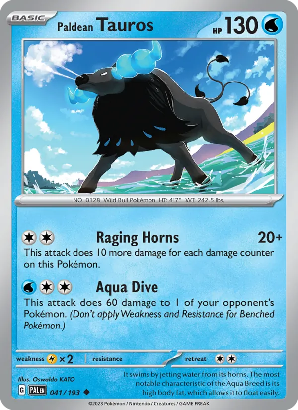 Paldean Tauros (PAL 041)