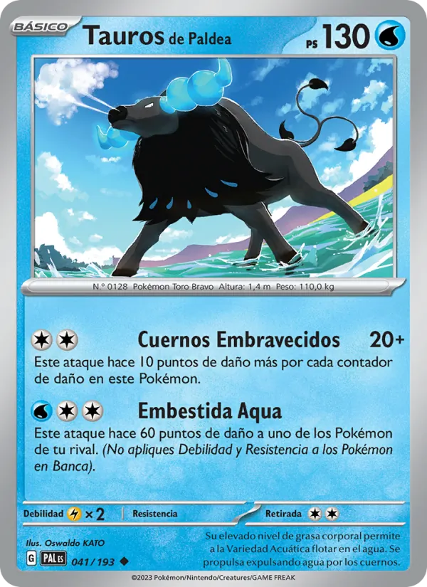 Paldean Tauros (PAL 041)